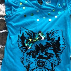 Blue Justice Short Sleeve Top